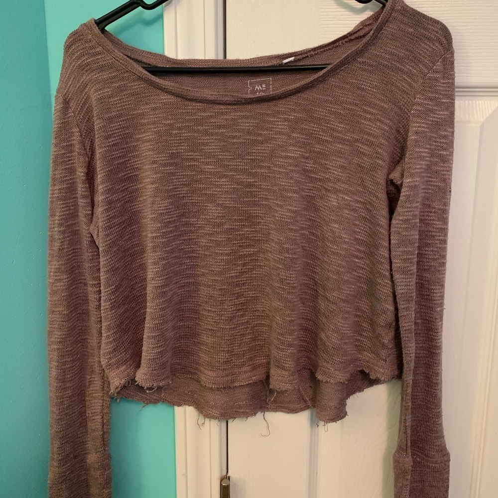 cropped sweater